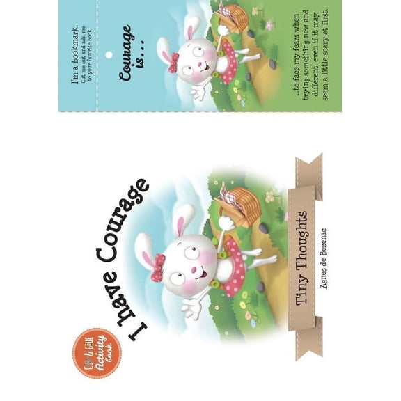 Tiny Thoughts Cut and Glue I Have Courage: Cut and Glue Activity Book, Book 14, (Paperback)