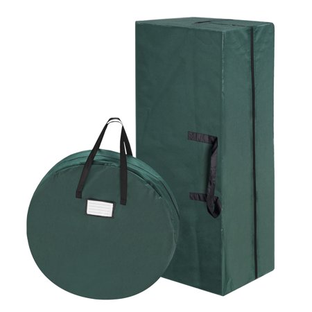 DTX Intl Christmas Tree and Wreath Storage Containers Set