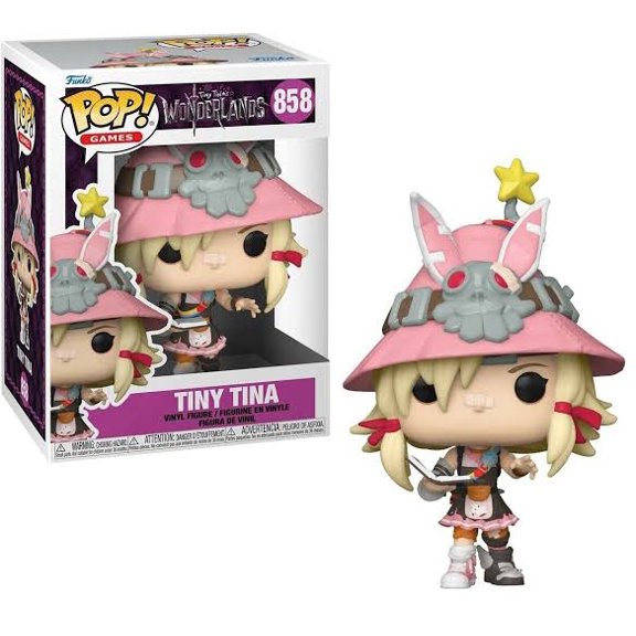 Tiny Tina 858 Funko Pop with Protector