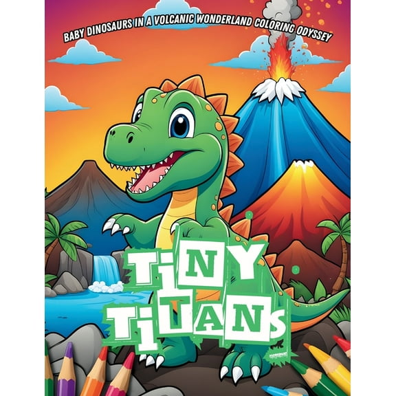Tiny Titans Coloring Book, (Paperback)