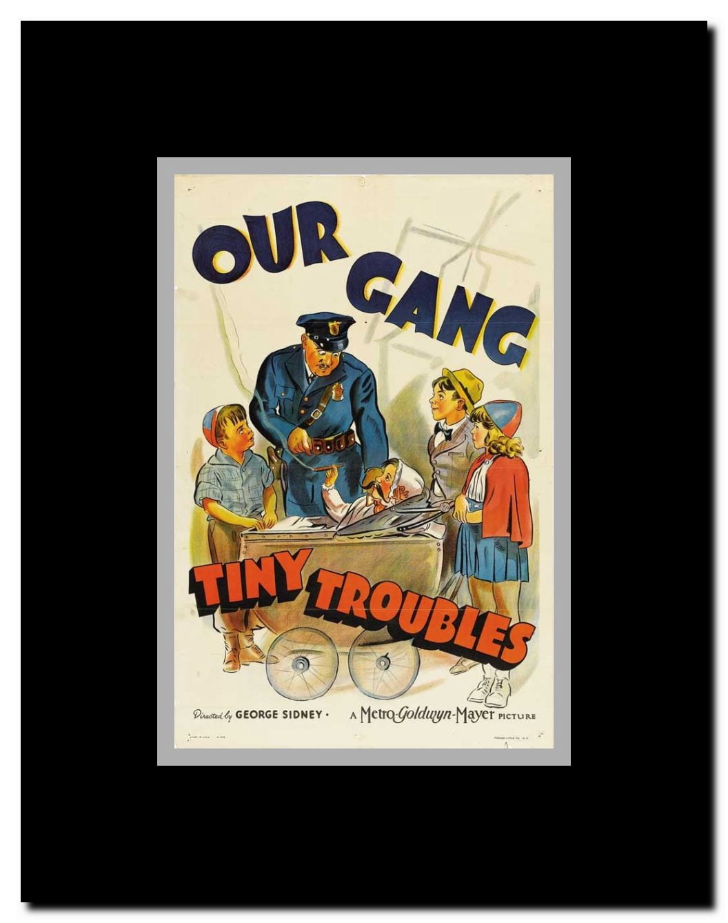 Tiny Troubles Framed Movie Poster