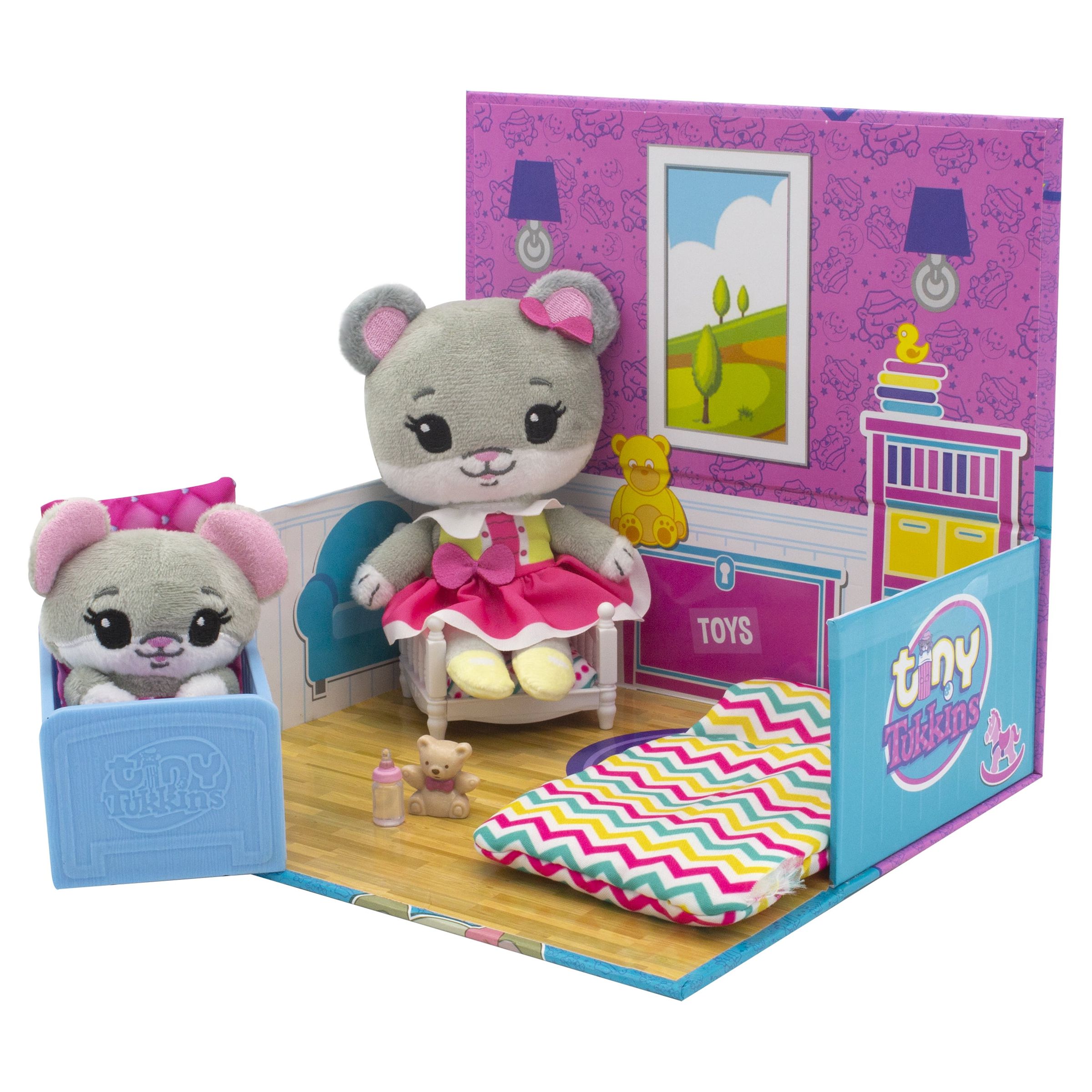 Tiny Tukkins Playset Assortment with Character Mouse Stuffed Animals - image 1 of 7