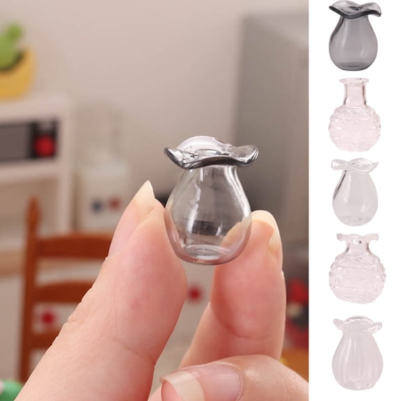 Tiny Vase For Cat Whisker Pet Hair Keepsake Miniature Jar Memorial Cat Lovers Unique Decorative Display