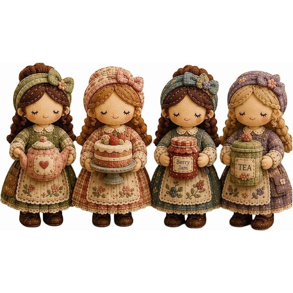 Tiny Worlds Collection, Patchwork DIY Kit Series, Creative Sewing Art Craft for Beginner Crafters Home Decor Unique Handmade Gift with Multiple Themes (A7)