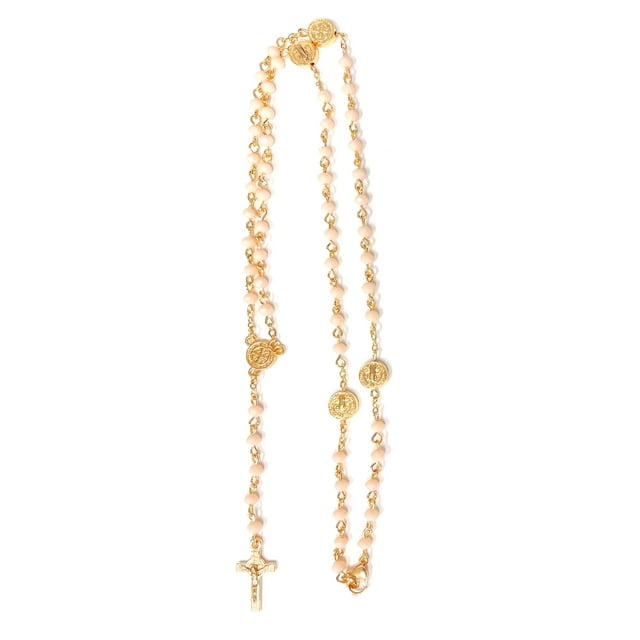 Tiny beads Saint Benedict rosary