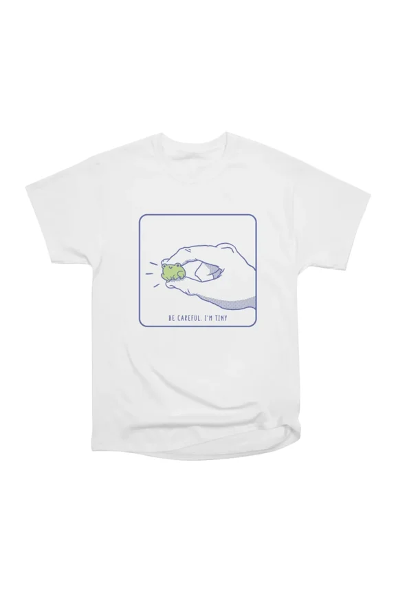 Tiny frog T-Shirt Tee Gift For Him Merch For Her Apparel For Friend
