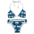 thumbnail image 1 of Tiny teeth Detachable Sponge Adjustable Strap Bikini Set Two-Pack Swimsuits for All Occasions, 1 of 6