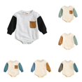 thumbnail image 1 of TinyBloomm Baby Boy Clothes 9-12 Months Baby Boys Girls Long Sleeve Romper Kids Fall Winter Clothes, Size 3-6 Months, 1 of 6