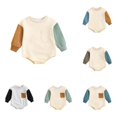 thumbnail image 1 of TinyBloomm Baby Boy Clothes 9-12 Months Baby Boys Girls Long Sleeve Romper Kids Fall Winter Clothes, Size 6-12 Months, 1 of 7