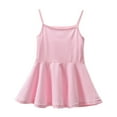 thumbnail image 1 of TinyBloomm Baby Girl Cute Summer Outfits Girls Summer Dress Suspender Solid Color Casual Seaside For 0 To 6 Years, Size 12-18 Months, 1 of 5