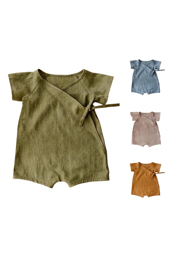 Baby Girl Pineapple Clothes Baby Girls Romper Short Sleeve Jumpsuit Summer Bodysuit, Size 3-6 Months