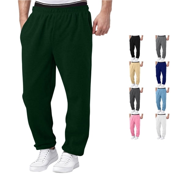 TinyBloomm Boys Cargo Joggers With Elastic Waist Loose Fit Trousers For Kids And Big Boys Athletic Sweatpants No Drawstring Casual Pants, Size 7-8 Years