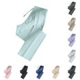 thumbnail image 1 of TinyBloomm Cool Comfort Girls Casual Pants Loose Fit Straight Leg Joggers With Drawstring For Play And Everyday Wear, Size 10-11 Years, 1 of 5