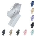 thumbnail image 1 of TinyBloomm Cool Comfort Girls Casual Pants Loose Fit Straight Leg Joggers With Drawstring For Play And Everyday Wear, Size 8-9 Years, 1 of 5