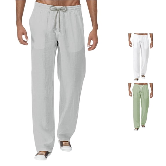 TinyBloomm Jean Cut Straight Fit Pants Men Fashionable Summer Men's And Style Trousers And Men's Pants, Size L