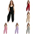 thumbnail image 1 of TinyBloomm Jumpsuit Girls Girls Sleeveless Jumpsuit With Adjustable Spaghetti Straps And Side Pockets Casual Summer Romper For Big Kids And Comfortable Pull On Play Outfit, Size 13-14 Years, 1 of 9