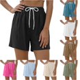 thumbnail image 1 of TinyBloomm Womens Long Swim Shorts Breathable Shorts For Summer Casual Beach High Waist Elastic Waistband Comfortable, Size XL, 1 of 7