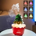 thumbnail image 1 of TinyGlam Christmas Tree Diffuser,Christmas Tree Essential Oil Diffuser, Christmas Tree  LED Lights,Rotatable Tree Shape Christmas Aromatherapy Aroma Diffusers,Remote Contro,Timer,for Home (A), 1 of 9