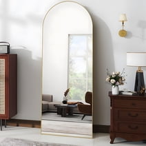 Mia 32" Round Wall Mirror, Gold - Walmart.com