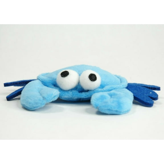 TinyToy Blue Crab Dog Toy for Small/Very Small Dogs