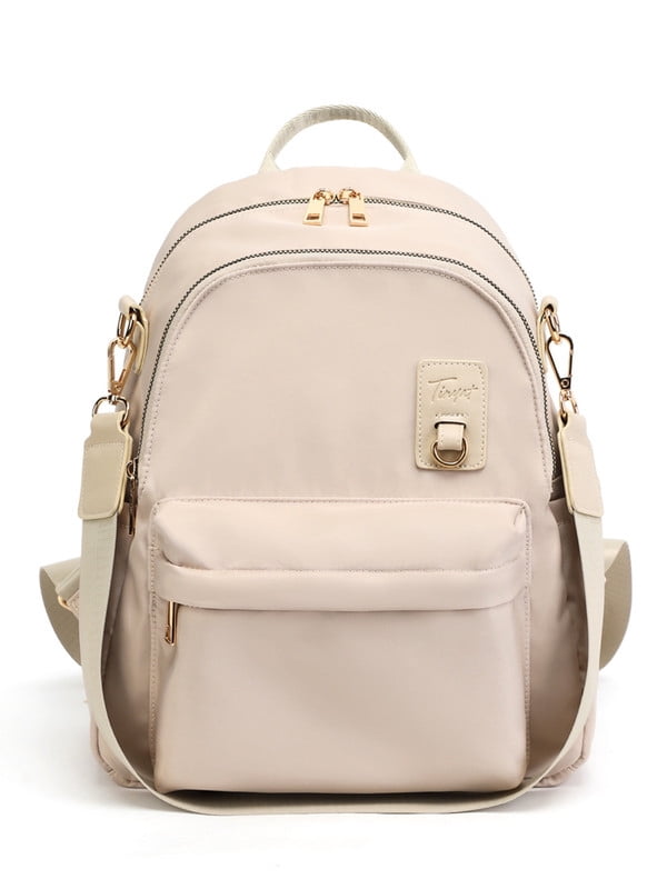 Tinyat Backpack for Women Shoulders Bag Convertible Ladies Bags Waterproof for Concert and Daily Use