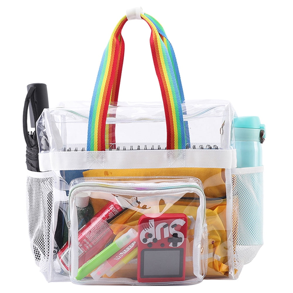 Clear transparent handbags hot sale