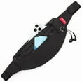 thumbnail image 1 of Tinyat Fanny Pack for Women Men Black Waterproof Waist bag for Outdoors Workout Traveling Casual Running Hiking Cycling, 1 of 9