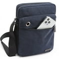 thumbnail image 1 of Tinyat Mens Shoulder Crossbody Sling Bag Waterproof Work Business Messenger Bag for Hiking Traveling Blue, 1 of 6