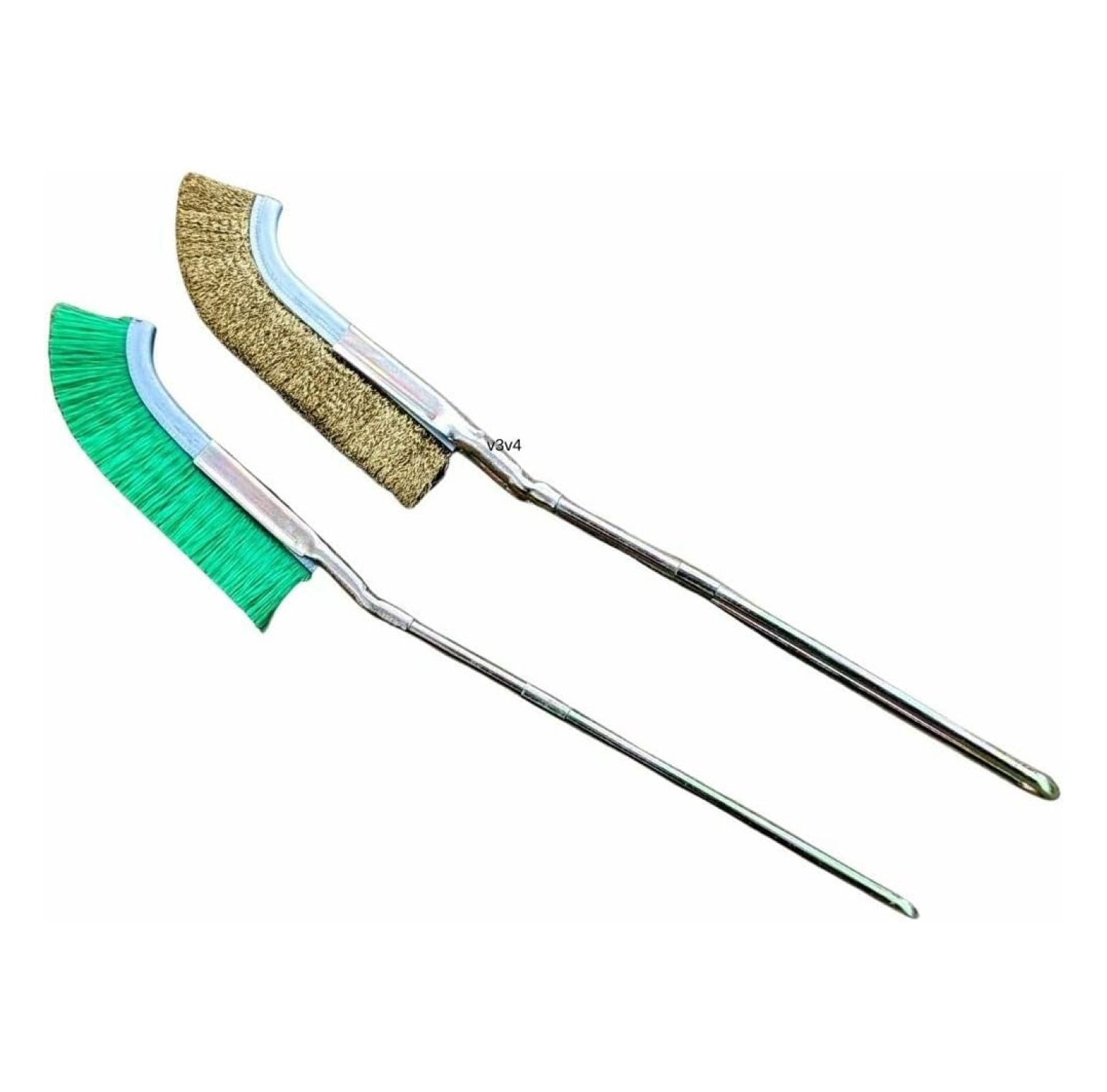 Tinyroots Bonsai Tree Brush Kit Nylon and Brass Brushes for Cleaning