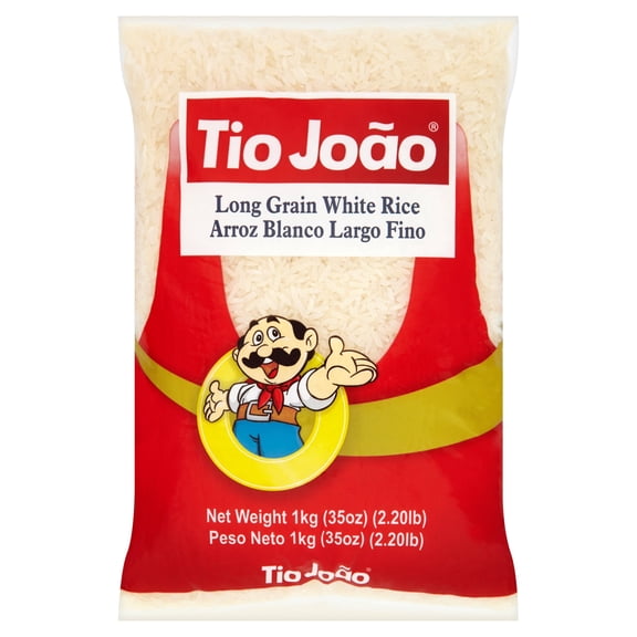 Tio Joao Long Grain White Rice 1Kg, Imported from Britain