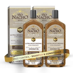 Tio Nacho Ultra Moisturizing, Royal Jelly & Organic Coconut Oil Shampoo + Conditioner Set