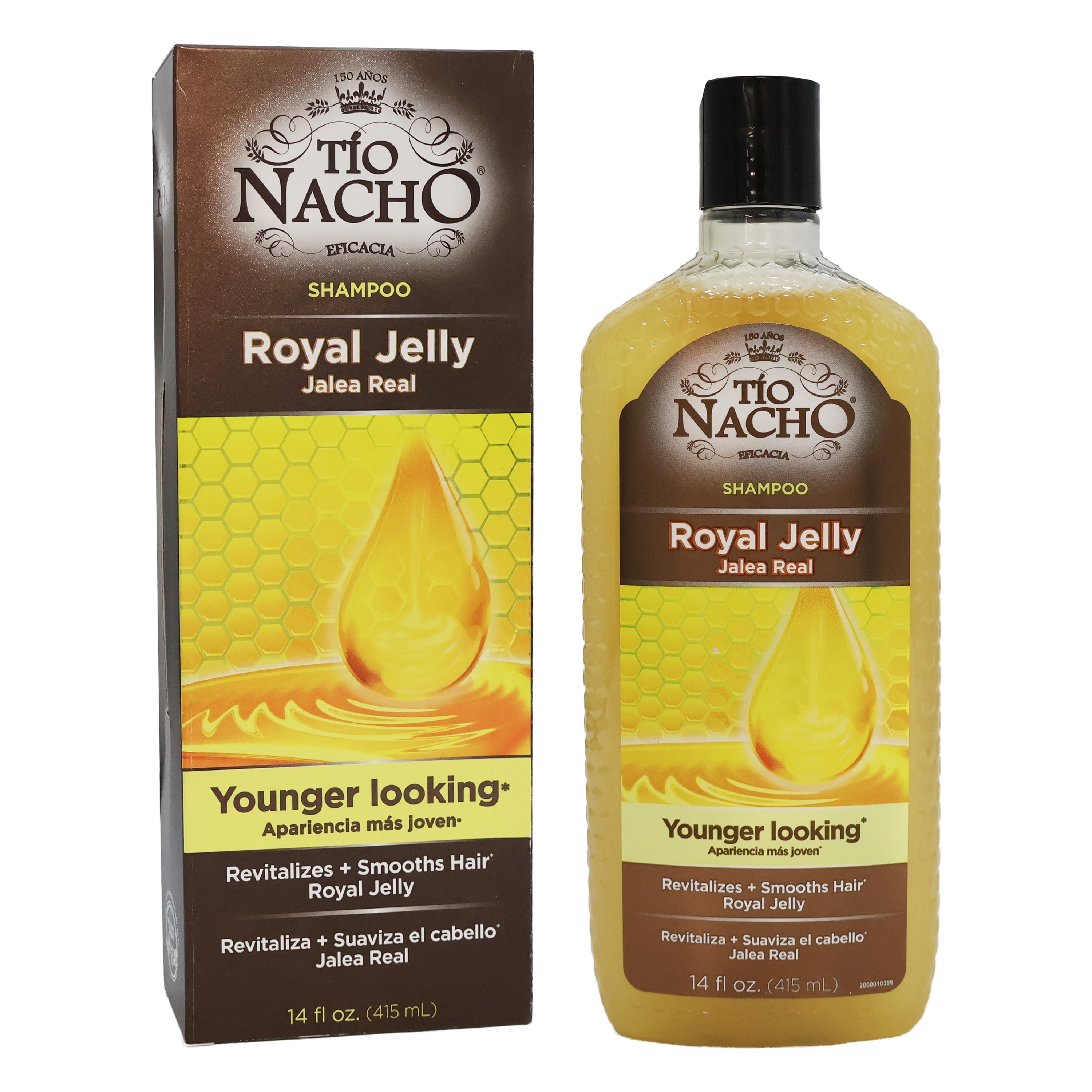 Tio Nacho Younger Looking Royal Jelly Shampoo, 14 Oz., Pack of 2