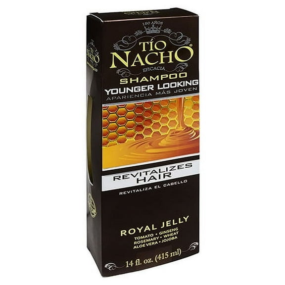Tio Nacho Younger Looking Shampoo Revitalizes Hair, With Royal Jelly 14 Oz, 6 Pack
