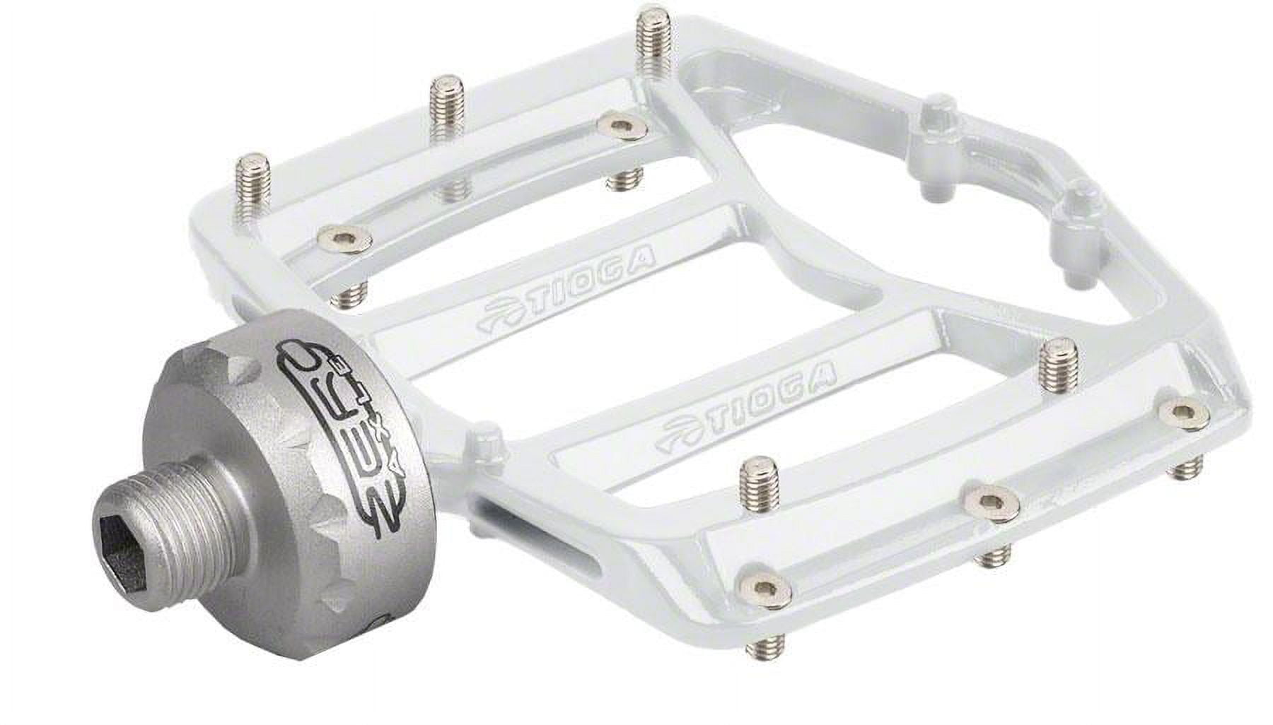 Tioga MTZero Pedals, 9/16" Chromoly Platform with ZEROaxle System