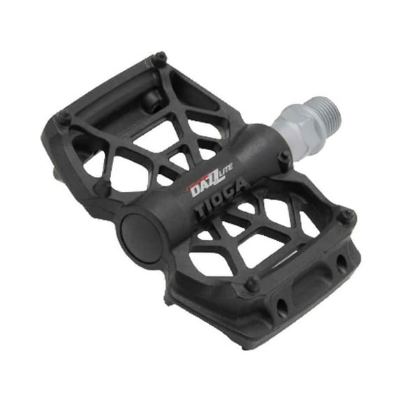 Tioga Spyder Dazz Lite Platform Pedals, Black