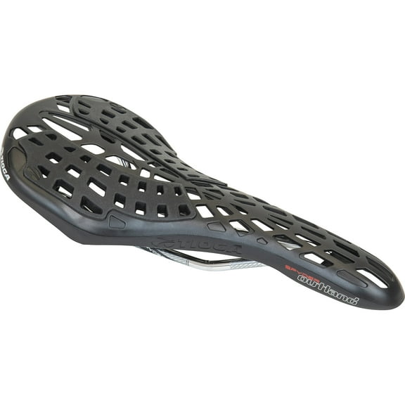 Tioga Spyder Outland Saddle, CrMo Rail - Black