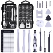 Rirool 123-in-1 Precision Screwdriver Set for iPhone, Laptop, Computer, PS4, Xbox, Nintendo, Tablet, Mac, Watch, Eyeglass Repair with Magnetic Pad and Extension Shaft
