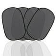 thumbnail image 1 of TiokMc Car Window Shade 4 Pack, 20"x12" Cling Sunshade for Car Windows, Blocks 97% UV Rays, Protects Children & Babies, Fits SUVs, Minivans, Sedans, 1 of 8