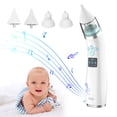 thumbnail image 1 of TiokMc Baby Nasal Aspirator Automatic Nose Sucker Cleaner Nose Mucus Boogies Vacuum Cleaner with 3 Levels of Suction Rechargeable Portable Mucus Remover for Newborn Infant Toddler Kid, 1 of 8
