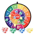 thumbnail image 1 of TiokMc Dart Board Game for Kids, Indoor & Outdoor Fun, Classic Backyard Toy with 16 Sticky Balls, Safe and Interactive Family Party Game for Boys, Girls, Teens Ages 3+, 1 of 8