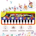 thumbnail interactive-video image 1 of TiokMc Interactive Piano Play Mat for Kids - 10-Key Touch Keyboard with 8 Musical Instruments, Educational Music Toy for Toddlers and Baby, 1 of 9
