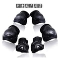 thumbnail image 1 of TiokMc Kids/Youth Protective Gear Set, Knee Pads, Elbow Pads & Wrist Guards for Roller Skates, BMX Bike, Skateboard, Inline Skating, Scooter, and Outdoor Sports, (Ages 2-10), 1 of 9