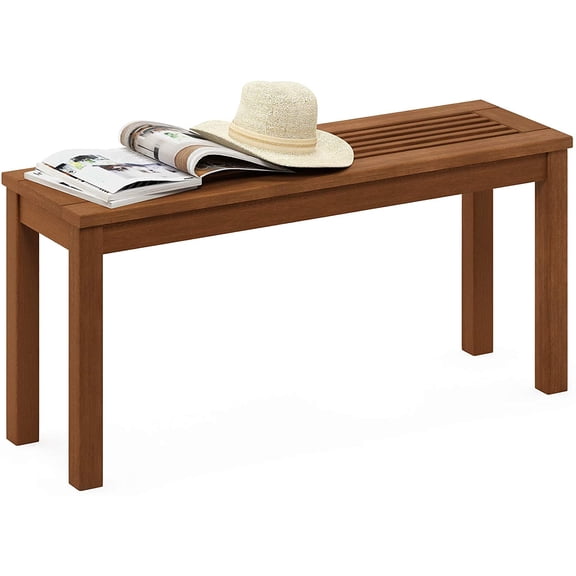 Tioman Outdoor Backless Bench, Natural, 1-Pack