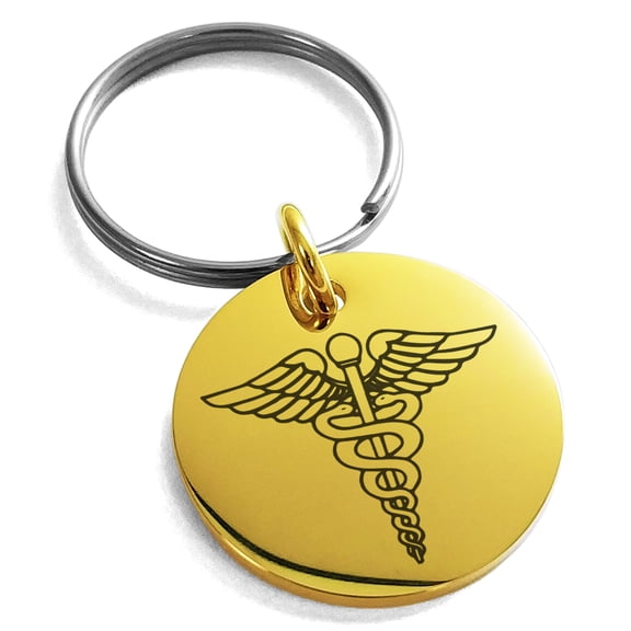 Tioneer Stainless Steel Engraved Keychain Keyring