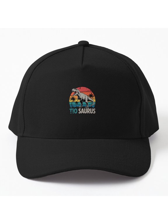 Tiosaurus T Rex Dinosaur Baseball Cap, Tio Fathers Day Gift, Classic Hat Style