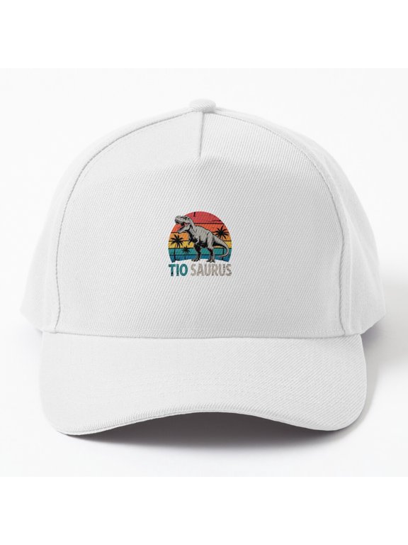 Tiosaurus T Rex Dinosaur Baseball Cap, Tio Fathers Day Gift, Classic Hat Style
