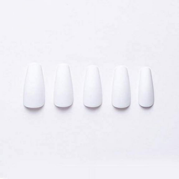 Tip Beauty FOMO | 28 Faux Nails & Specialized Nail Glue | Quick Drying Professional Salon Quality Glue On Fake Nail Kit