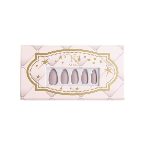 Tip Beauty Press-On Fake Nails, Nudist Colony