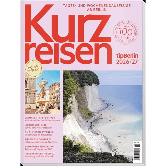 Tip Berlin Media Group Gm Kurzreisen 2026/27: Tages- und Wochenendausflge ab Berl (Paperback)