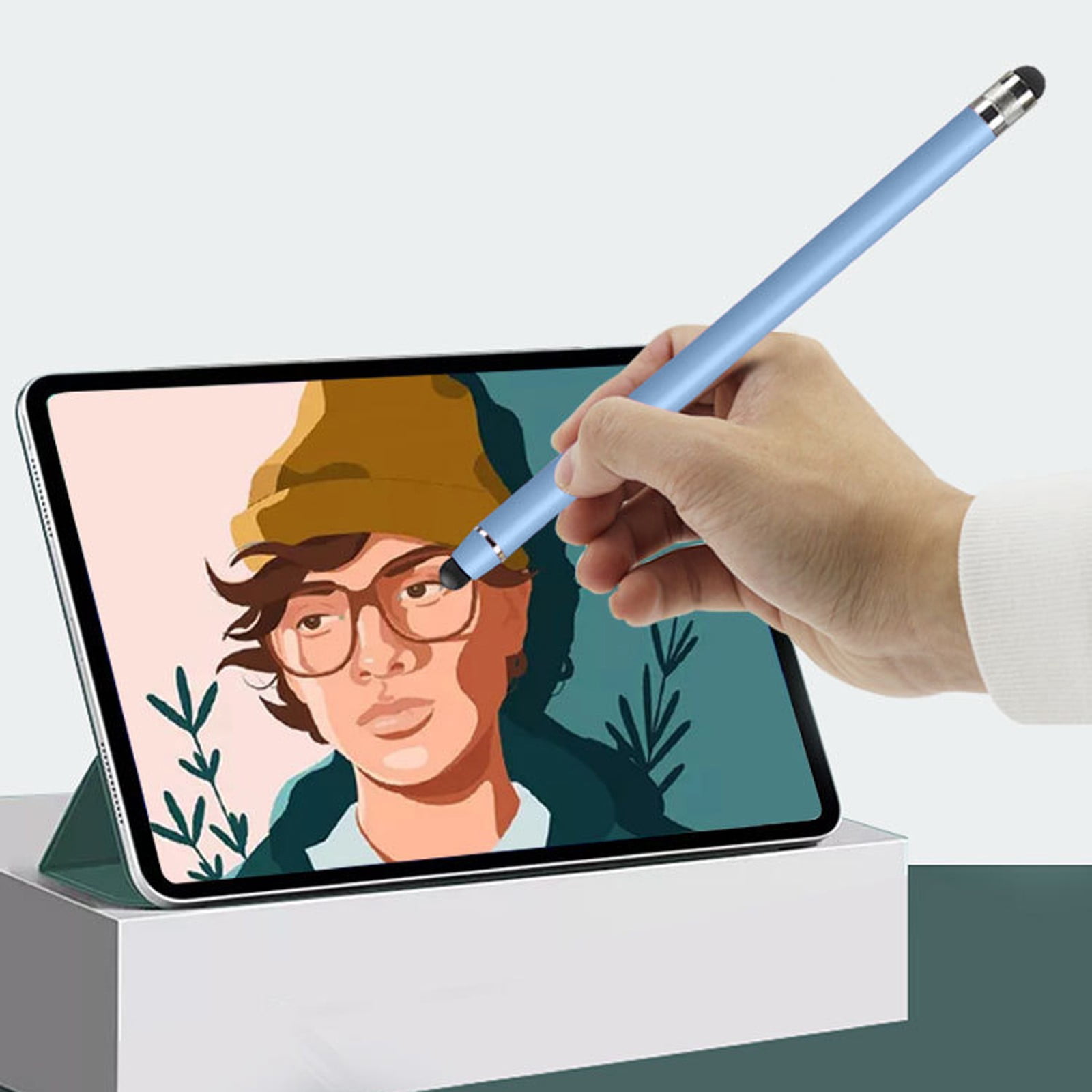 Tip Capacitive Stylus Pen For Smartphones & Tablets Rubber Tips For